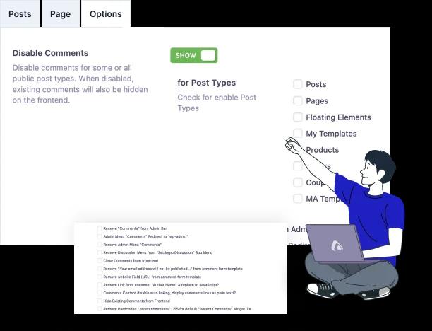 Disable Comments on WordPress